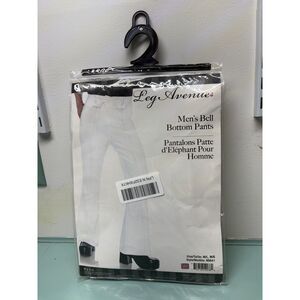Men's Medium/Large Polyester Bell Bottom Pants Retro / Costume NEW Leg Avenue